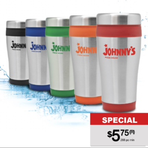 AZUSA - 16 OZ STAINLESS STEEL TUMBLER